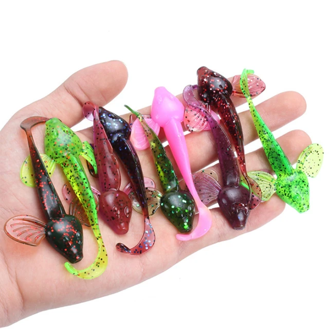 KESFISHING New Fishing Lure Worm Salamander 55mm For Bass Trout Catfish Soft  Silicone Bait Shrimp Smell Add Salts Free Shipping - AliExpress