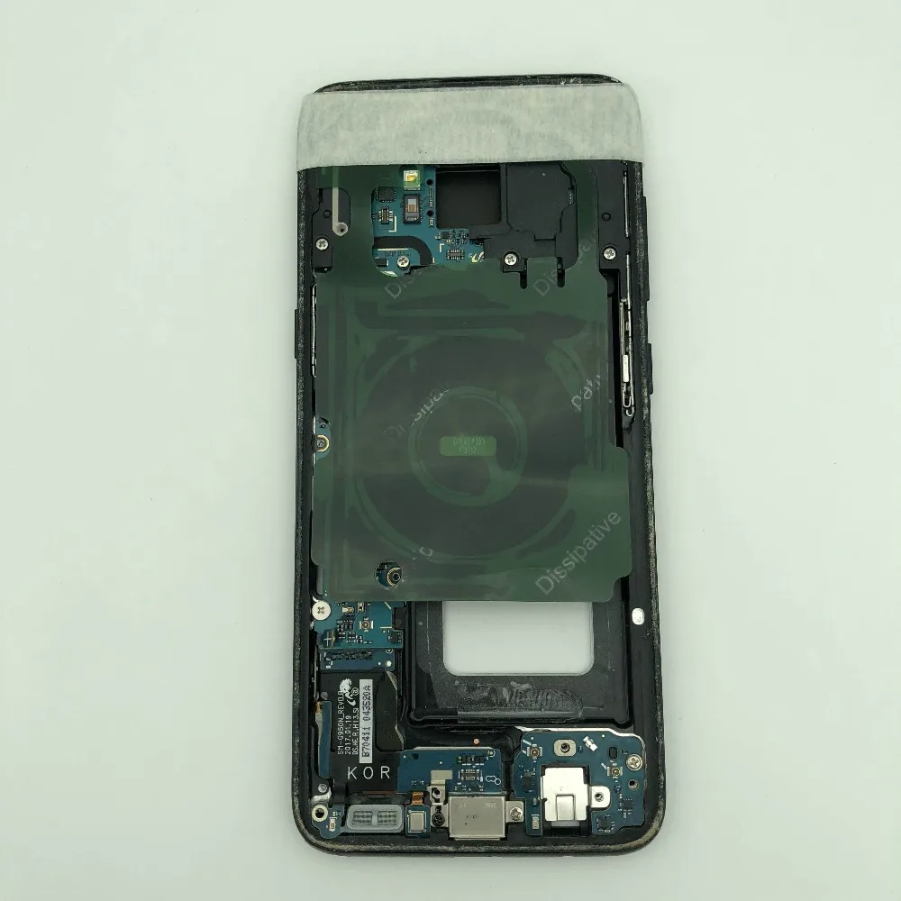 FOCUSR ЖК-экран тестирование материнская плата со средним корпусом рамка батарея для samsung S7edge S8 S8+ S9 S9+ Note 8 Note 9
