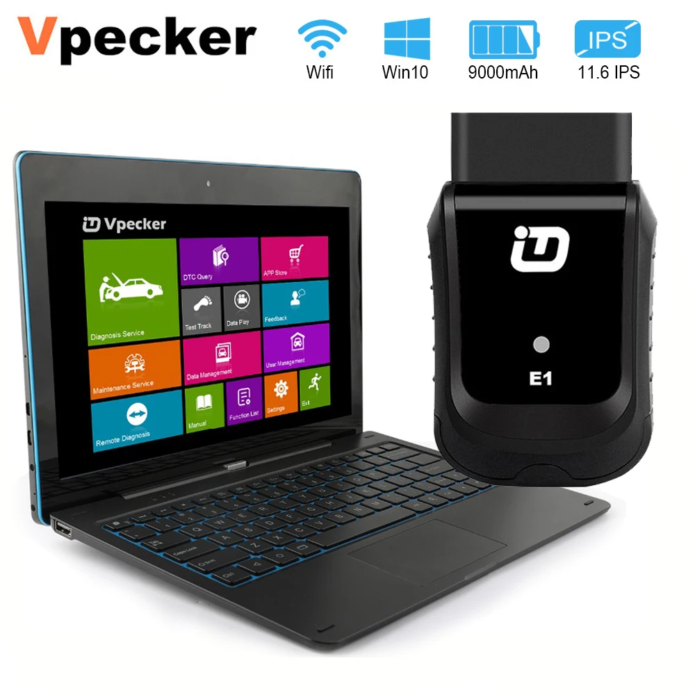 VPECKER E1 V11.1 WiFi Obd2 сканер полная система автомобильный диагностический инструмент