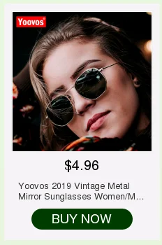 Yoovos Vintage Women Glasses Frame Anti Blue Light Eyeglasses Retro Round Clear Lens Glasses Optical Spectacle Frame UV400