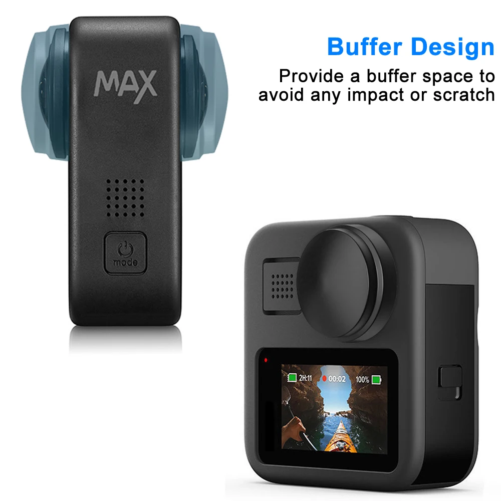 Чехол для GoPro Max 360 Защитная крышка для объектива Защитная сумка для Go Pro Max Аксессуары Корпус пленка из закаленного стекла