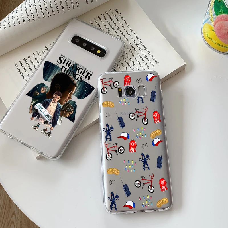 Чехол с рождественскими огнями из сериала очень странные дела для Samsung Galaxy S8 S9