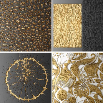 

Nitree Circle Radiation Gold Black Color Crack Texture Photophone Photo Studio Props Background Photography Backdrop Vinyl