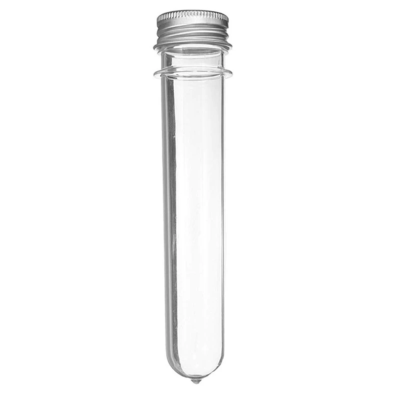 40ml Plastic Test Tube With Screw Cap Bottle Aluminum Cap Packing Tube  25pcs - Test Tube - AliExpress