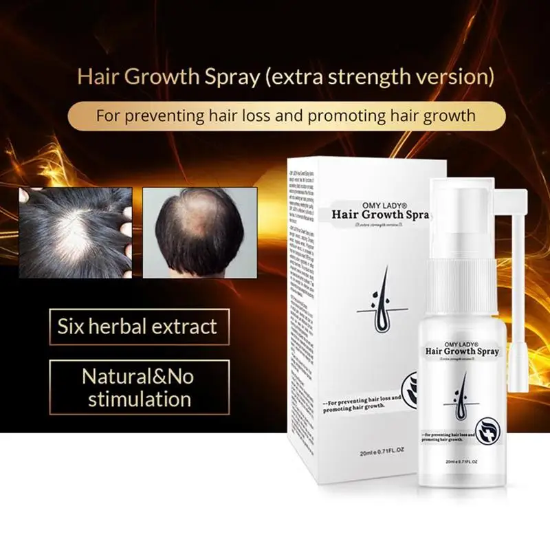 OMY LADY Ginger против выпадения волос спрей для роста эфирное масло жидкость мужчин