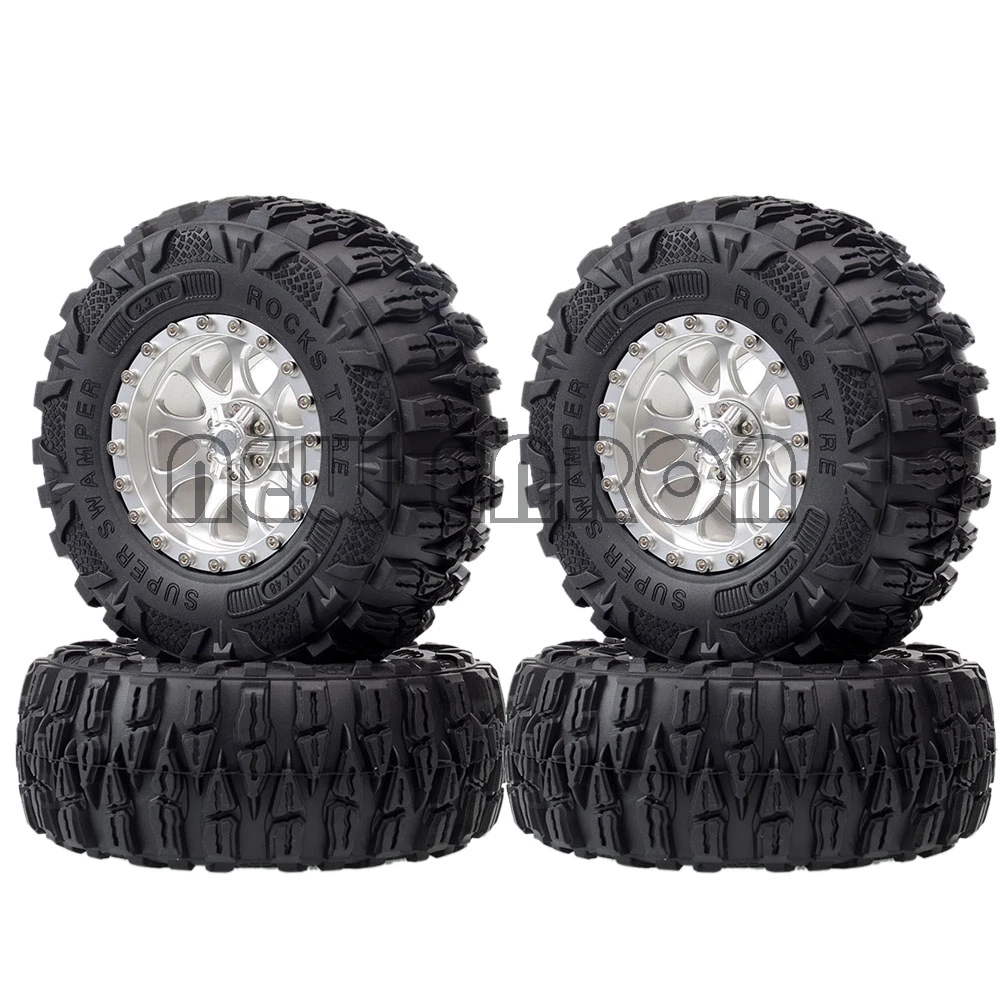 Новый ENRON 4P 2 &quotАлюминиевый Beadlock колеса Ступицы диски 120 мм Шины Супер Swamper камни