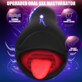 Powerful Vibrator Glan Massager Penis Stimulation Delay Trainer Male Masturbator Automatic Sex Machine Sex Toys