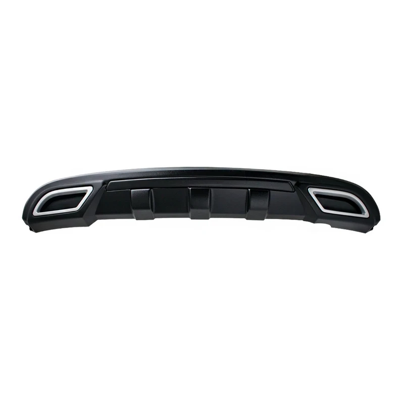 Hyundai Solaris 2010 – 2014 diffuseur de pare-chocs arrière (plastique ABS, gaufré) brillant (pour peinture) ► Photo 3/5