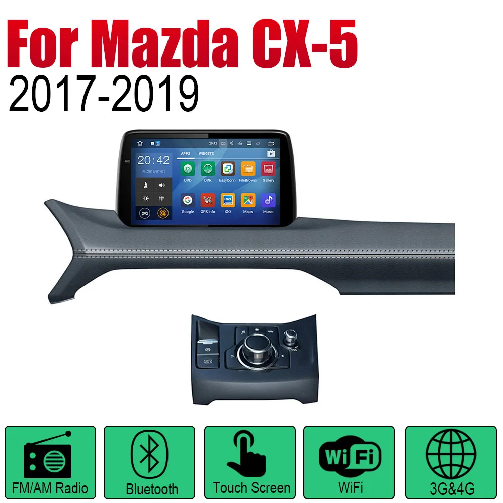 Автомобильный проигрыватель gps навигация для Mazda CX-5 автомобильный Android мультимедийная система экран Радио стерео - Цвет: Standard machine