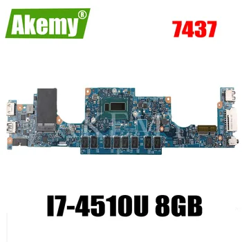

I7-4510U 8GB For DELL INSPIRON 7437 laptop motherboard DOH40 12310-1 RKNM5 CN-0NT27R 0NT27R NT27R mainboard notebook PC
