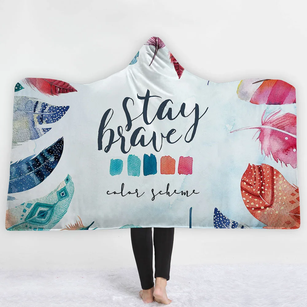 Bohemian-Indian-Boho-Dream-Catcher-Printed-Soft-Fluffy-Wearable-Hooded-Blanket-Poncho-Manta-Para-Sofa-Fleece (1)