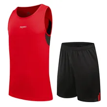 Спортивные костюмы, Игровая форма, тренировочный жилет с мешочком, шорты для бега, одежда для фитнеса, Мужская дышащая одежда