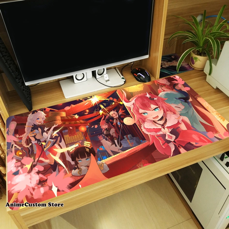 

Game Rozaliya·Olenyeva Liliya·Olenyeva Honkai Impact 3 Large Thicken Mouse Pad Laptop Mice Mat Tabletop Keyboard Mat Playmat