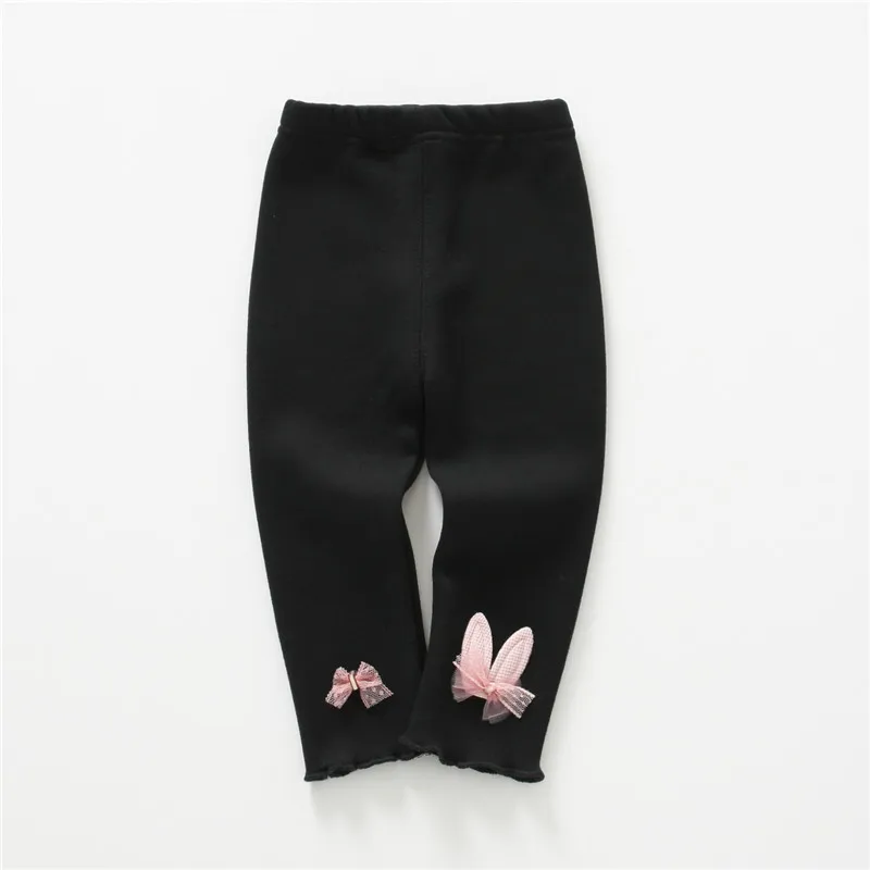 Теплые штаны для малышей Зимние флисовые трикотажные штаны для новорожденных детские леггинсы для детей от 0 до 2 лет, штаны для малышей