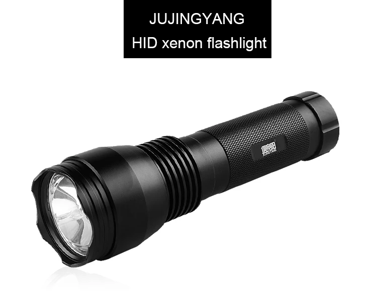 High power 24W Xenon flashlight outdoor camping adventure waterproof super bright torch portable rechargeable LED flashlight
