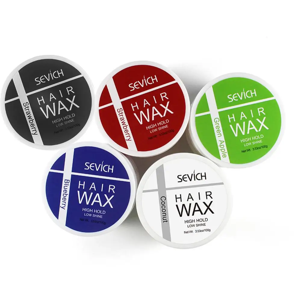 Hair Wax Natural Hairdressing Wax Styling Cream Hair Tools For Men 100g Hair Styling Clay Hair Pomade Slicked Keep Hair Men Oil