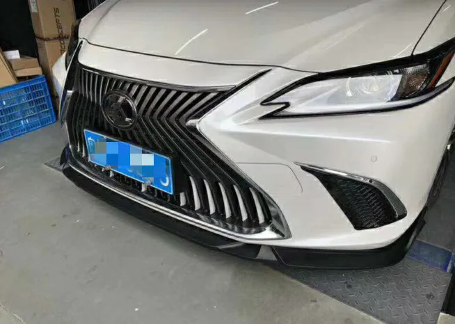 Для- LEXUS ES250 ES300 ES350 передний бампер спойлер PP и углеродного волокна Материал автомобиля resr крыло праймером цвет
