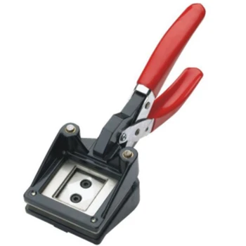 

Hand Held ID Card License Photo Picture Punch Cutter,ID Picture Cutter,30X40Mm Right Corner,Passport Photo Cutter