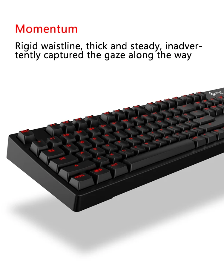 CD302 Professional Esports Mechanical Keyboard Blue / Red Switch Mechanical Keyboard Waterproof Gaming Keyboard For gamers