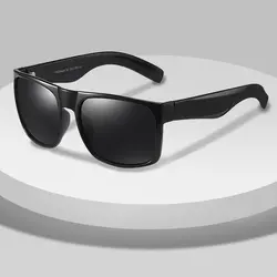 2019 Классические поляризованные солнцезащитные очки для мужчин и женщин фирменный дизайн вождения квадратная оправа солнцезащитные очки