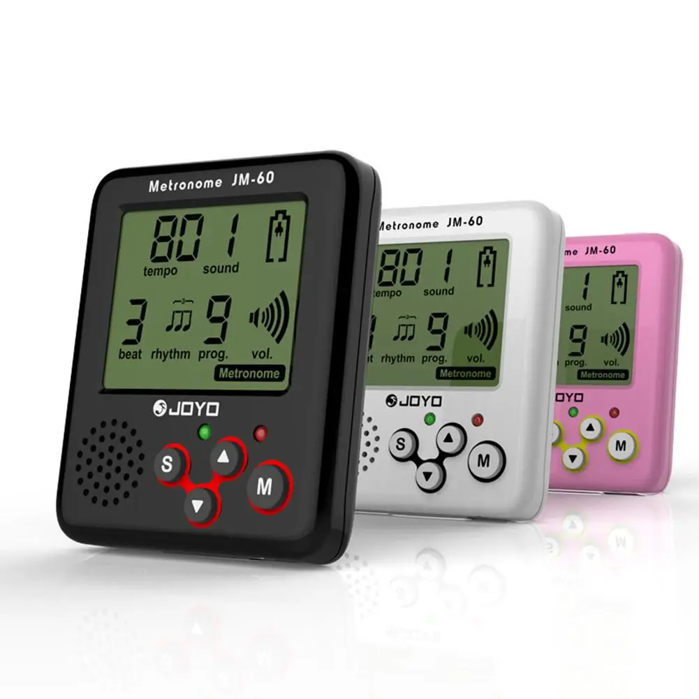 

Guitar Electronic Digital Clip on Rechargeable Tuner Tone Generator Metronome New Chic