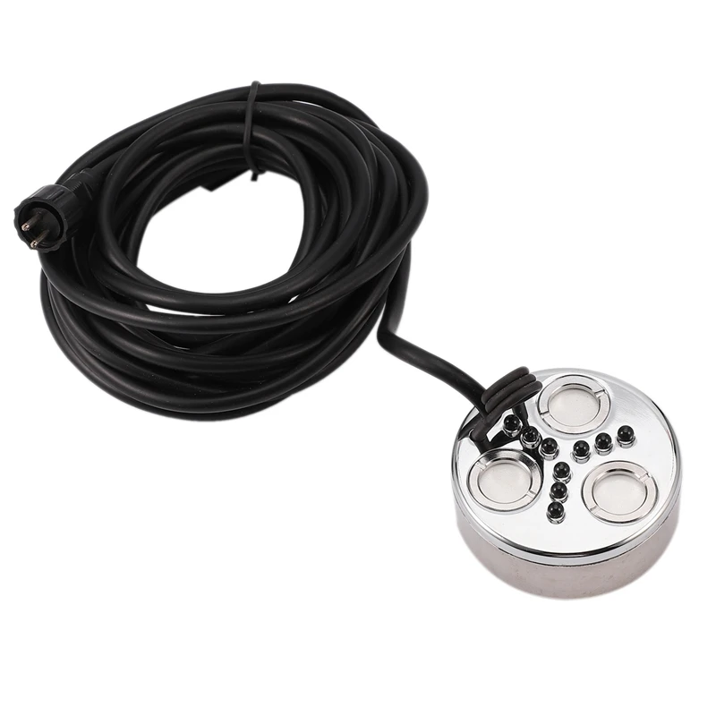 ABRA-AC 36V 3 Head Industrial Mist Maker Fogger for Fountain Pond Atomizer Head Air Humidifier