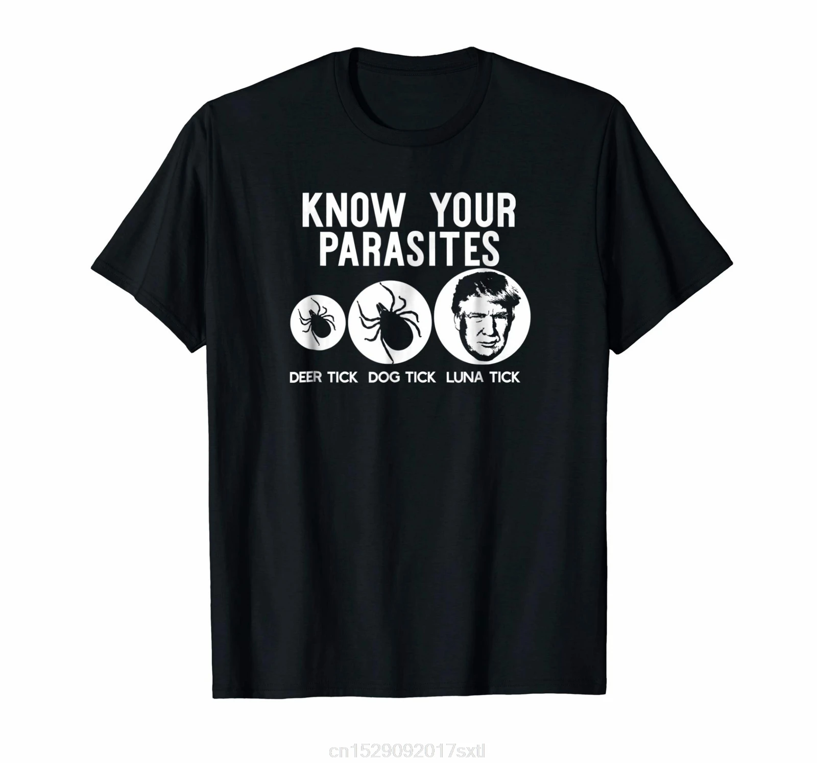Trump Anti Know Your Parasites RESIST Funny Gift T-Shirt Tee for Men Size S-5XL | Мужская одежда
