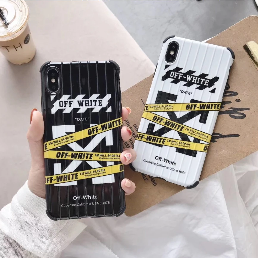 

Hot Fashion Tide brand mobile phone case For iphone 6s 7 8 x xr xs 11 pro Max all-inclusive soft shell anti-fall protection case