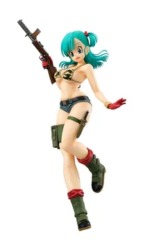 

18cm Dragon Ball Z Bulma Sexy Bikini Anime Action Figure PVC New Collection figures toys brinquedos Free shipping Y1150