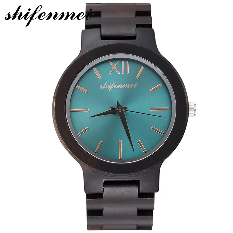 

2019-Wood Table Men-Style Non-Calendar Quartz Watch Wood Table