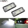 iJDM12V LED Number License Plate Light Lamps White Led CANBUS Car No Error Car License Plate Lights For BMW E46 4D 1998-2003 ► Photo 1/6