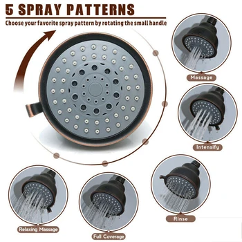 

4Inch Anti Corrosion Shower Head Sprinkler Sprayer No Pole Not Rust Lead Free Handheld Shower Head SPA Shower Head