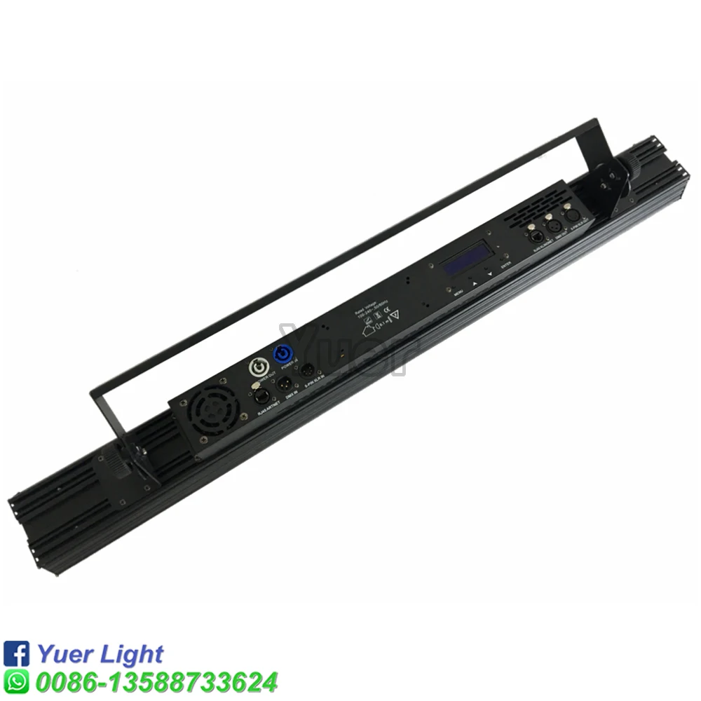 160X0,5 Вт SMD 5050 RGB 3в1 светодиодный светильник с длинными полосками DMX 512 Art-Net Kling-Net контроль DJ Дискотека Сценический светильник для клубного бара