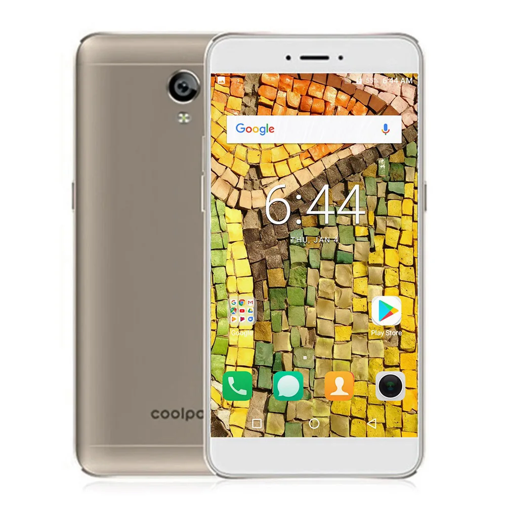 Coolpad E2C 4G 5,0 дюймов HD дисплей Snapdragon MSM8909 четырехъядерный 1 ГБ 16 ГБ 2500 мАч 8 Мп камера Android 7,1 смартфон