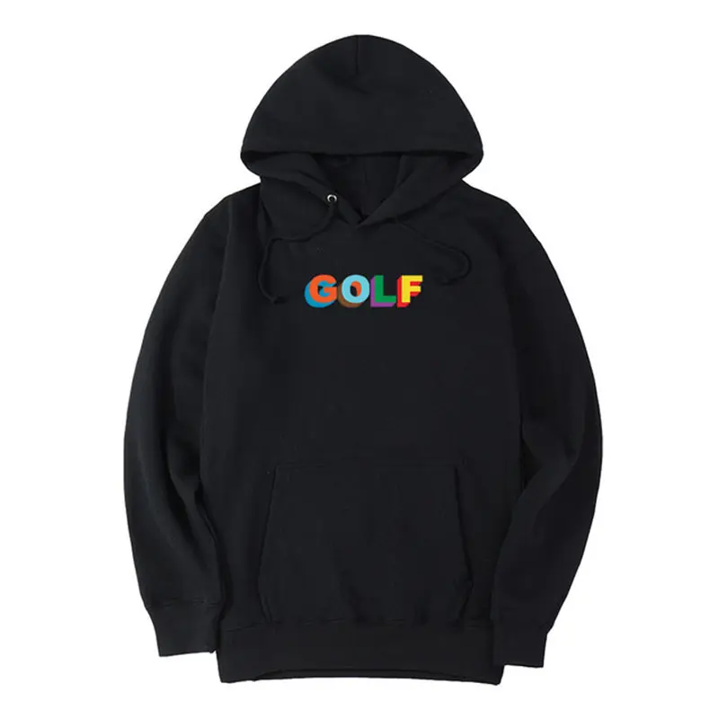 Golfed Wang Sk Новинка 90th Tyler The Creator OFWGKTA Skate Frank Ocean Harajuku мужские толстовки женские унисекс осенние JA293 - Цвет: Черный