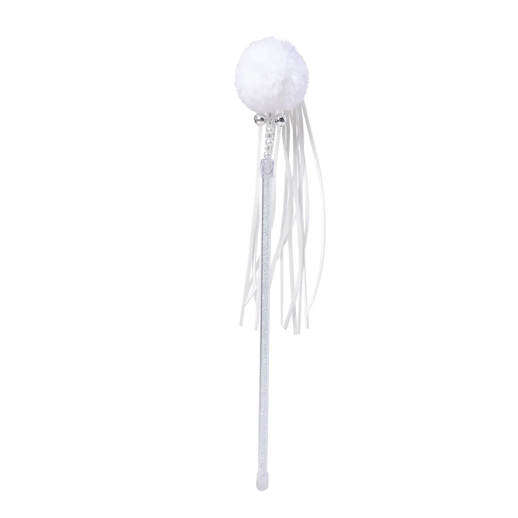 Pet Cat палочка-Дразнилка с перьями пластиковые игрушки кошачья палка красочные перья забавные удочки для котов интерактивные игрушки для питомцев Летающий тренировочный ловушка