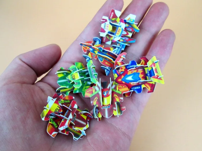 100 шт./лот, детская пластиковая 3D головоломка, карта, истребитель, гоночный автомобиль, самолет, робот, модель, стерео, маленькая головоломка, игрушка в подарок YJN
