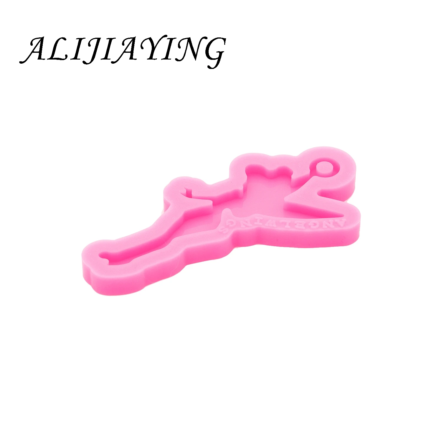 Resin Mold Silicone Flower Fairy Moulds DIY for Keychain Epoxy Jewellery Making DY0670 silicone mold