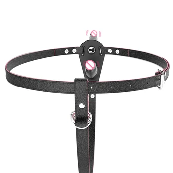 Single Double Penis Strapon Realistic Dildo Panties Ultra Elastic Harness Belt Strap On Big Dildo Vibrator Sex Toys for Woman 4