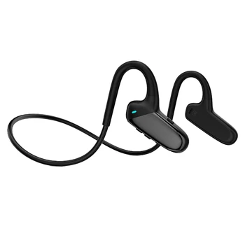 

DENREEL Bone Conduction Bluetooth Headset Does Not Enter the Ear Outdoor Sports Rear-Mounted Bluetooth Headset