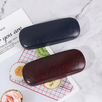 

Portable Glasses Case Women Men Sunglasses CoverPU Eyeglasses Storage Box Student Eyewear Organizer Boy Girl SpectaclesContainer