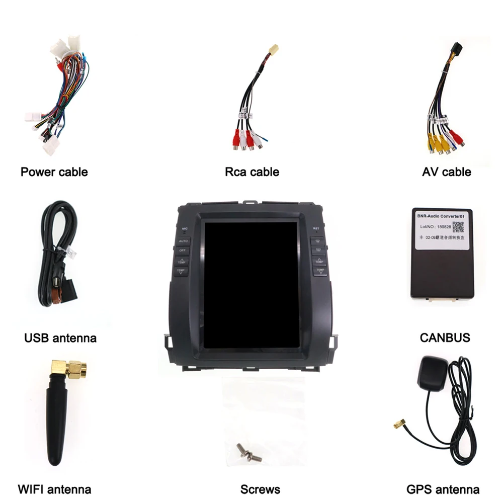ONKAR 1 Din Android авто для Toyota Land Cruiser Prado120/Lexus GX470 2002-2009 Android 8,1 4GB 32GB Автомобильный радиоприемник с навигацией GPS