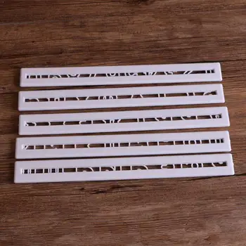 

Russian Alphabet Plastic Mold Fondant Mold Cake Decorating Mold Tools Chocolate Gumpaste Tool Pastry Cake Bakeware N1U3