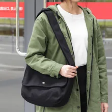 Повседневная сумка-мессенджер из овечьей шерсти, простая Холщовая Сумка, модная винтажная женская сумка для покупок, женская сумка на одно плечо, Sac Cabas Femme