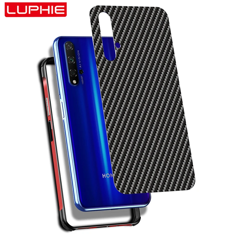 for Huawei Honor 20 Pro Honor20 Case Metal Frame Bumper Aluminum Alloy Protection Cover Military-Grade Armor Carbon Fiber |