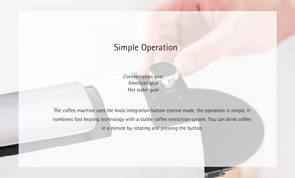 Xiaomi Mijia SCISHARE Smart Automatic Capsule Coffee Machine Extraction Electric Coffee Maker Kettle
