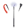 Black Red Detachable Bdsm Sex Game Feather Whip Paddle Set Spanking Riding Crop Flogger Kit Adult Slave Sex Toys Couples 1