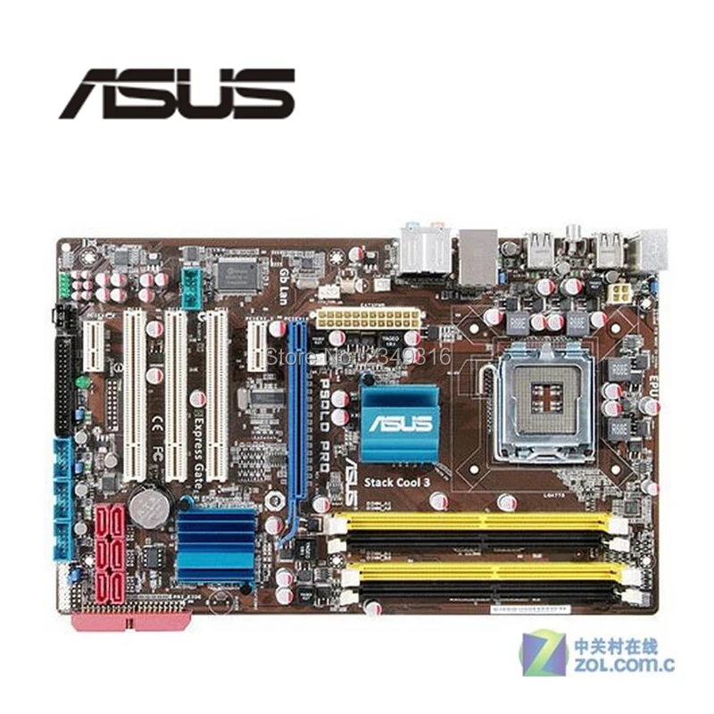 Материнская плата для ASUS P5QLD PRO P43 Socket LGA 775 DDR2 б/у | Компьютеры и офис