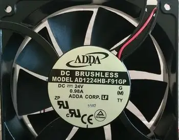 

FOR ADDA AD1224HB-F91GP 12038 24V metal frame frequency cooling fan
