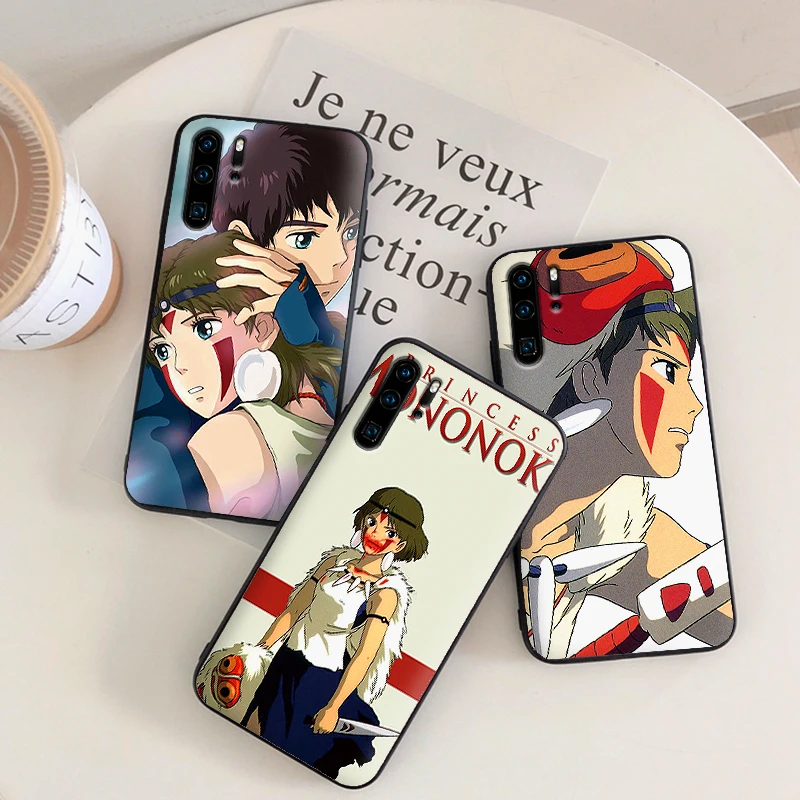 For huawei honor 7C 5.99IN 7X 8X 8C NOTE 10 VIEW 20 7A 9X Pro 8 9 lite phone case animation love ikon Princess Mononoke | Мобильные